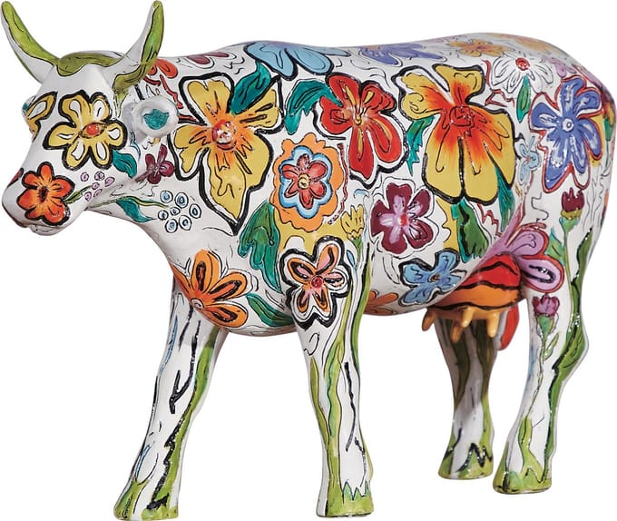 Vaca Floral (large)
