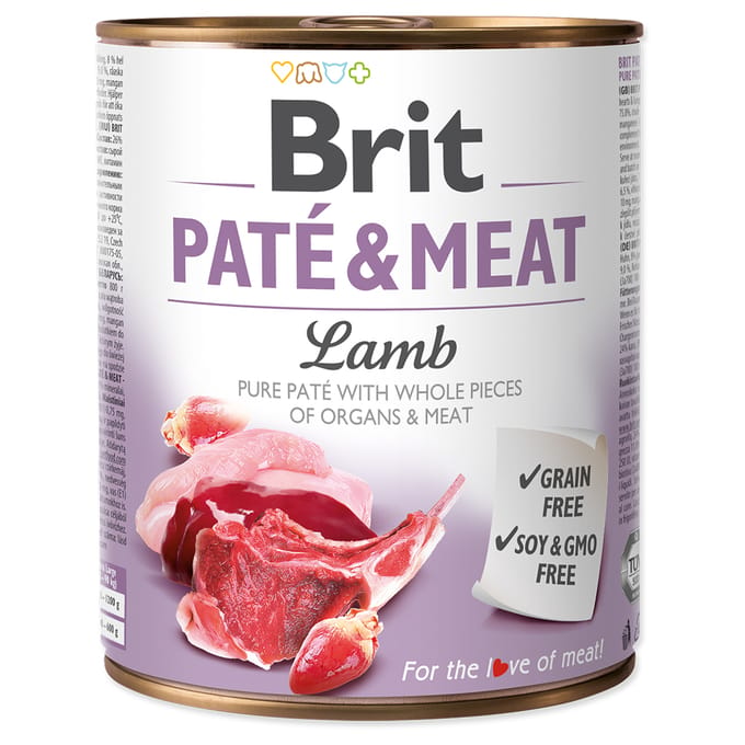 Brit Paté & Vlees Adult - Lam 1 x 800 g