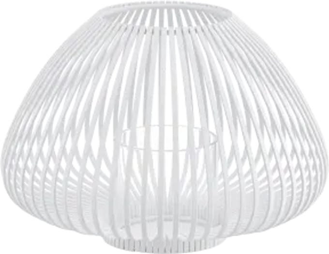 Blomus LYVA Lantaarn - H 17 cm, Ø 25 cm (S) - Wit