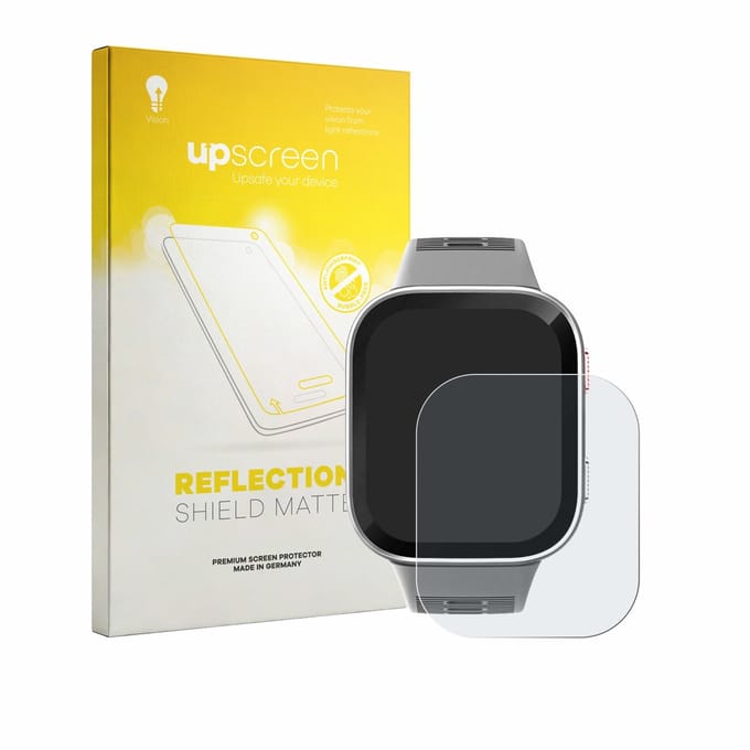 upscreen - Screenprotector voor Amazfit Bip Max - Folie Beschermfolie anti glare matte