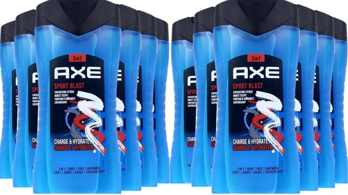 Axe 3in1 Douchegel - Sport Blast - 12 x 250 ml