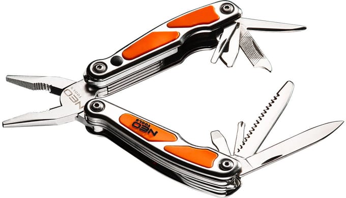 NEO - 10-in-1 Multitool - Mini - LED - Nylon Etui