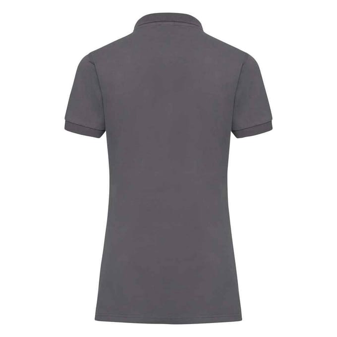 Russell Dames/Dames Piqué Stretch Poloshirt (Konvooi Grijs)