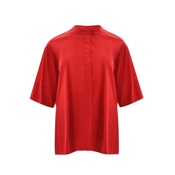 Vloeiende blouse dames Mat Fashion Modal