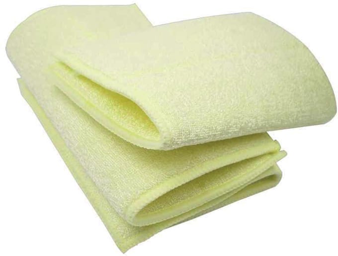 Aqualine microvezel sponsdoek formaat 17 x 23 cm pak van 3 stuks