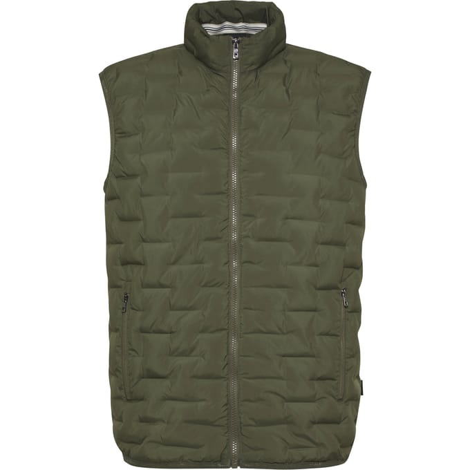 Bugatti Herren Vest met opstaande kraag
