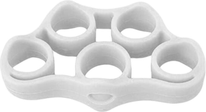 DW4Trading Siliconen Vingertrainer - Grip Trainer - Resistance Trainer - 3 kg - Licht Grijs