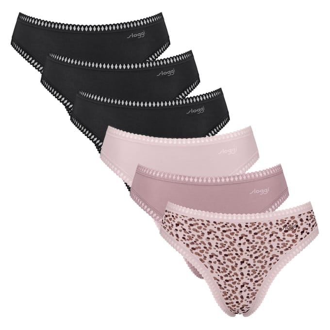 Sloggi Slip GO Crush High leg C6P Set van 6