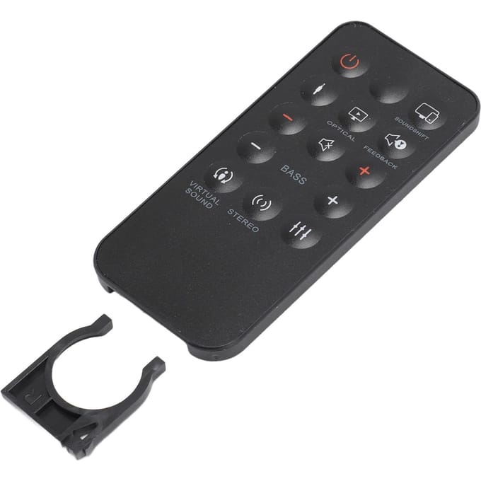 Cinema Soundbar Afstandsbediening voor SB250 STV280 Vervangende Luidspreker Afstandsbediening voor Cinema gray