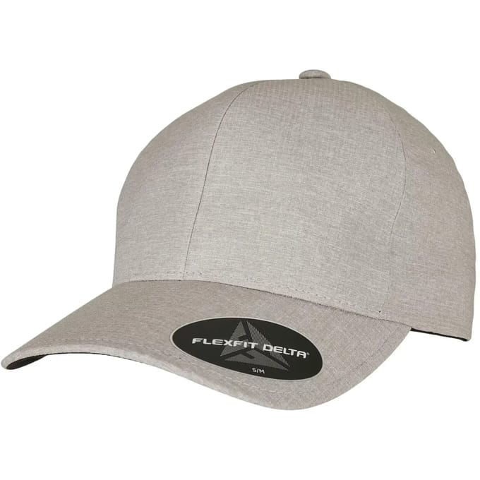 Urban Classics - Flexfit Delta Carbon Pet - S/M - Zilverkleurig