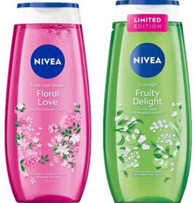 Nivea Douchegel – Floral Love & Fruity Delight 2 x 250 ml