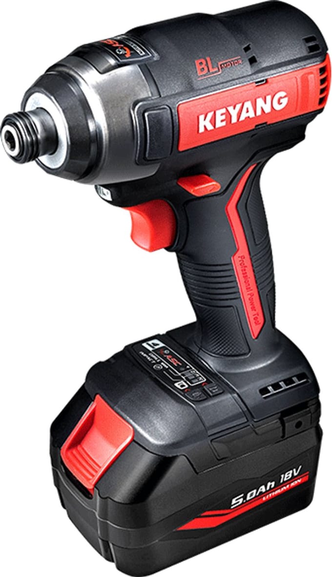 Keyang ID18BLA Accu slagschroevendraaier 18V 2x5.0Ah