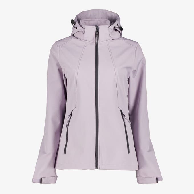 Kjelvik softshell dames jas lila - Maat S