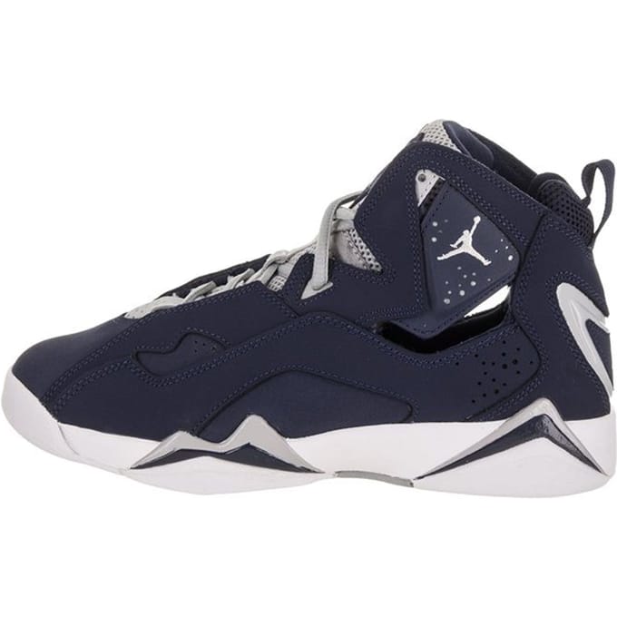Baskets Air Jordan True Flight GS Navy Enfants Bleu Gris-Blanc 343795-404 38.5 black