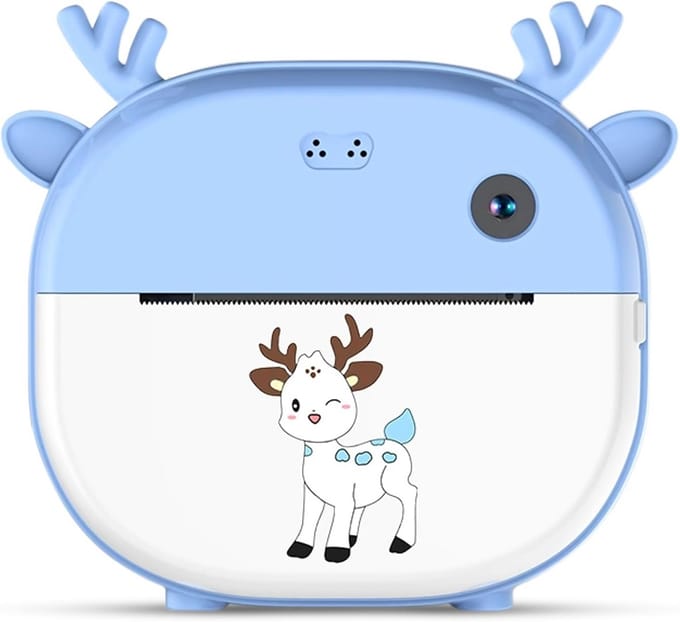 Kindercamera met Print - Directe Camera Kinderen - Creativiteit Stimuleren - Inktvrije Thermische Prints