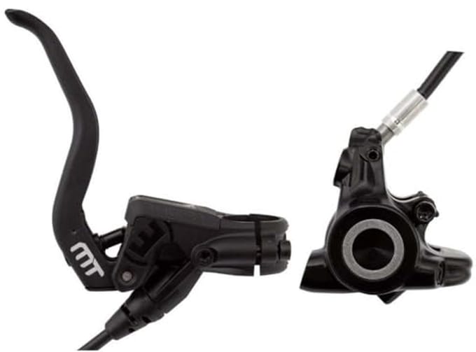 Flatmount Remsysteem voor Fiets - Aluminium Hefboom, Zwart, 2 Vingers