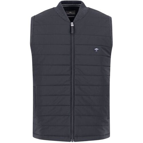Fynch-Hatton Body-Warmer Hybrid Vest Nylon Charcoal / male
