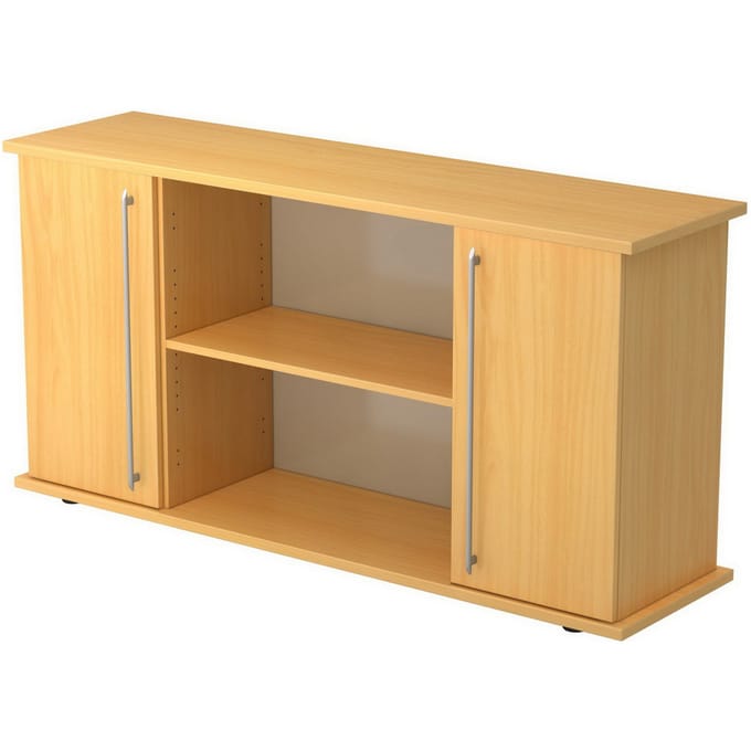 KAPA SB | Dressoir | met deuren - Beuken Rail handvat (kunststof)