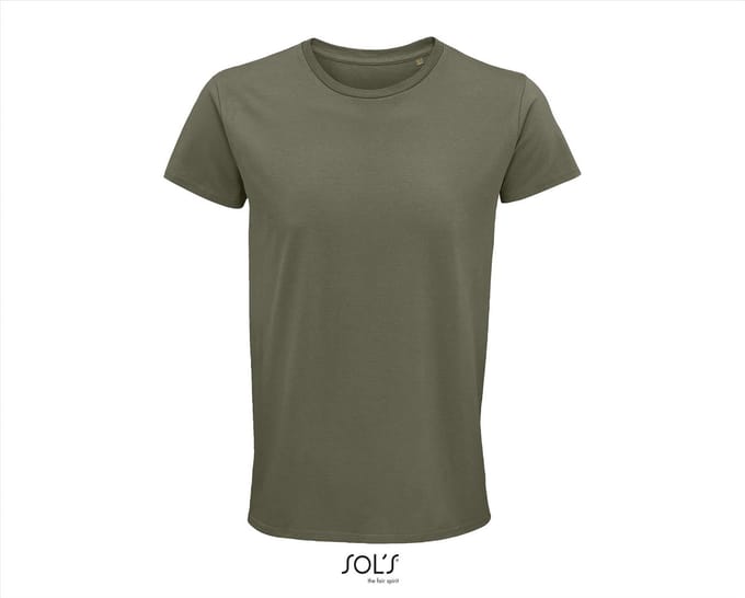 SOL'S - Crusader T-shirt - Khaki - 100% Biologisch katoen - S