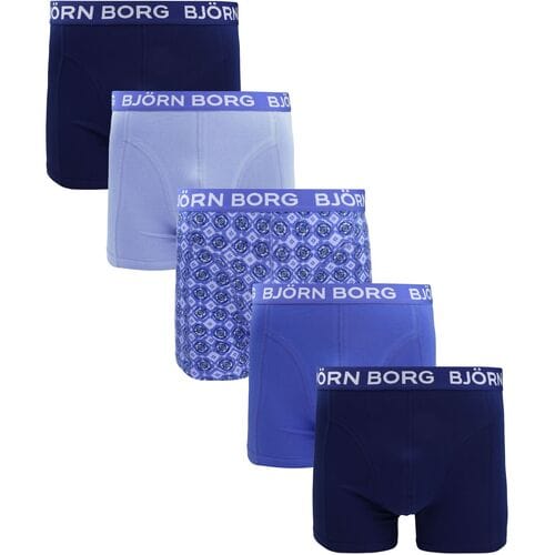 Bjorn Borg Boxers Cotton Stretch 5-Pack Multicolour - Maat XXL - Heren - Boxershorts