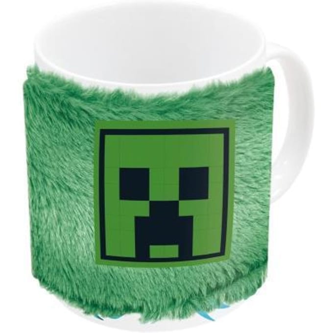 Minecraft mok met pluche sleeve
