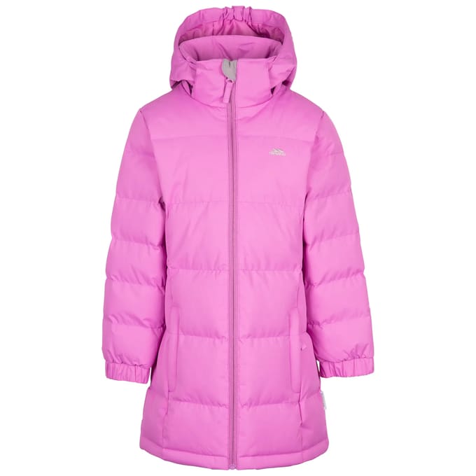 Trespass kinderjas Tiffy - Meisjesjas dieproze