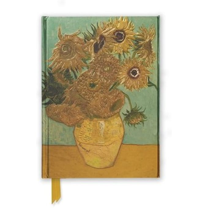 Van Gogh Sunflowers (Foiled Journal)