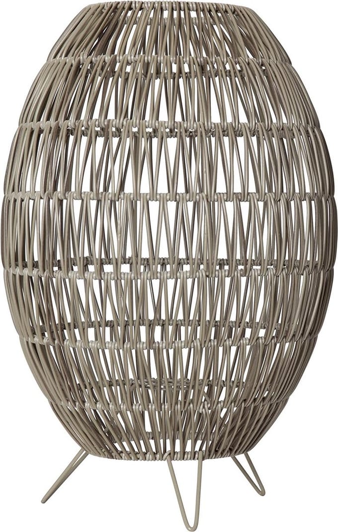 Star Trading lampenkap lime, staande lampenkap, rotan, beige, E27, buiten, 46 cm