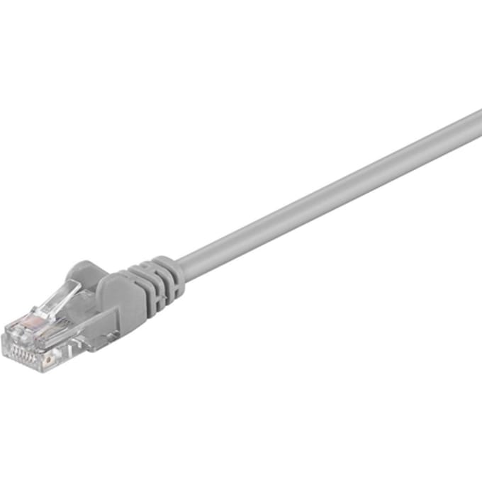 Wentronic 68367 - Cat 5 UTP-kabel - RJ45 - 3 m - Grijs