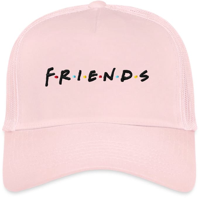 Friends Officieel Logo Als Borduurmotief Trucker Cap