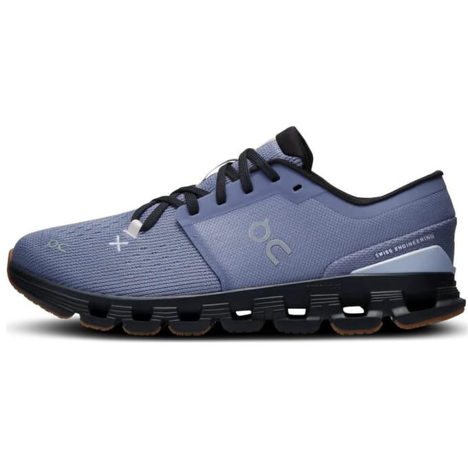 ON Cloud X 4 Feather Black Dames Sneakers Blauw 3WE30072545 36 gray