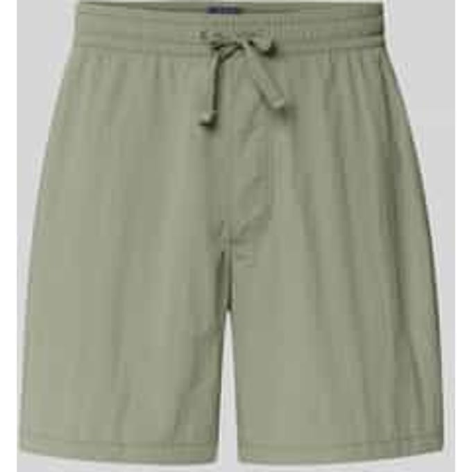 regular fit sportshorts met tunnelkoord