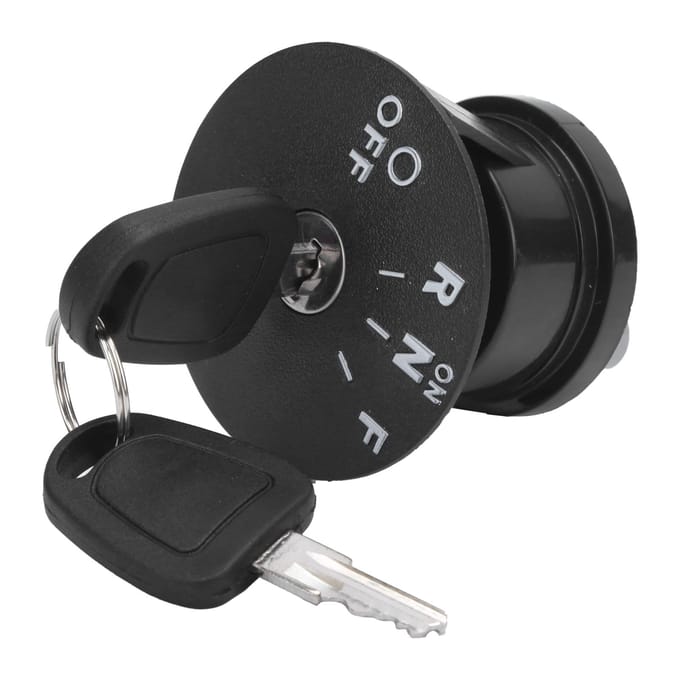 Contactslot 605637 4 Posities met 2 Sleutels 605637 Vervanging voor EZGO RXV 2008‑Omhoog black