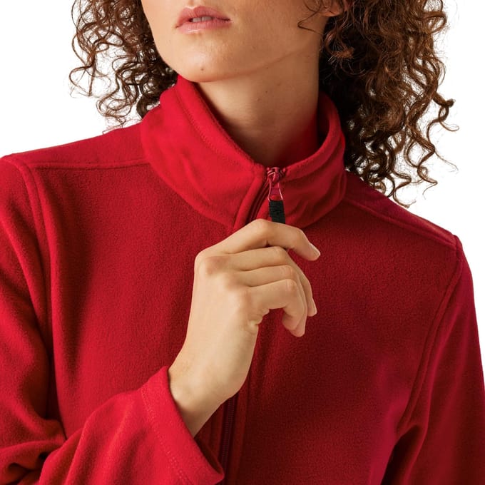 Regatta Dames/Dames Micro Full Zip Fleecejack (Afdichting Grijs)