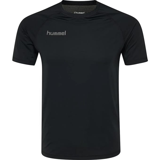 Hummel First Performance T-shirt Met Korte Mouwen Zwart 152 cm Kinderen