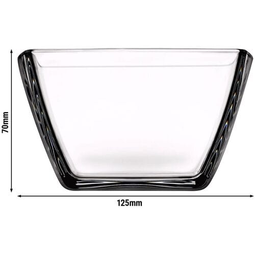 GGM Gastro (24 Stück) Tokio Glasschale - 125 x 125 mm
