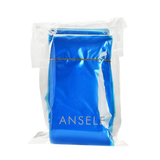 Sacs à manches à cordon à Clip, 100 pièces, housses jetables pour Machine à tatouer, en plastique bleu blue