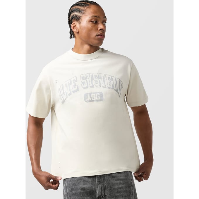 Alte Systems Analog T-Shirt, wit
