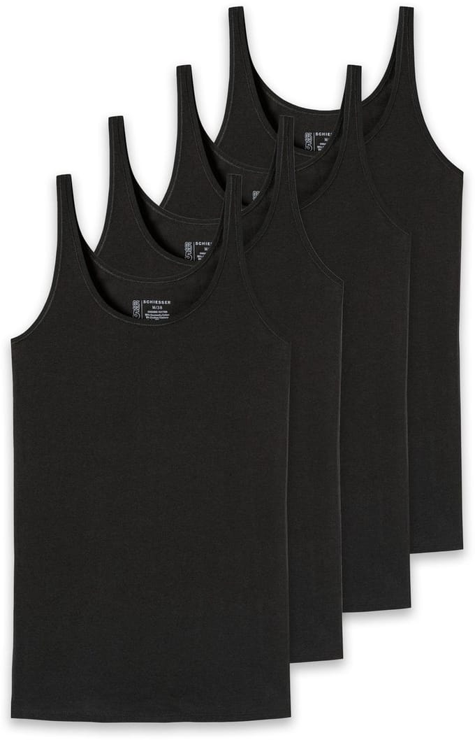 SCHIESSER T-shirt Verpakking van 4