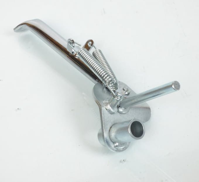 Béquille latérale chromé pour mobylette Piaggio 50 Ciao PX cyclomoteur cyclo