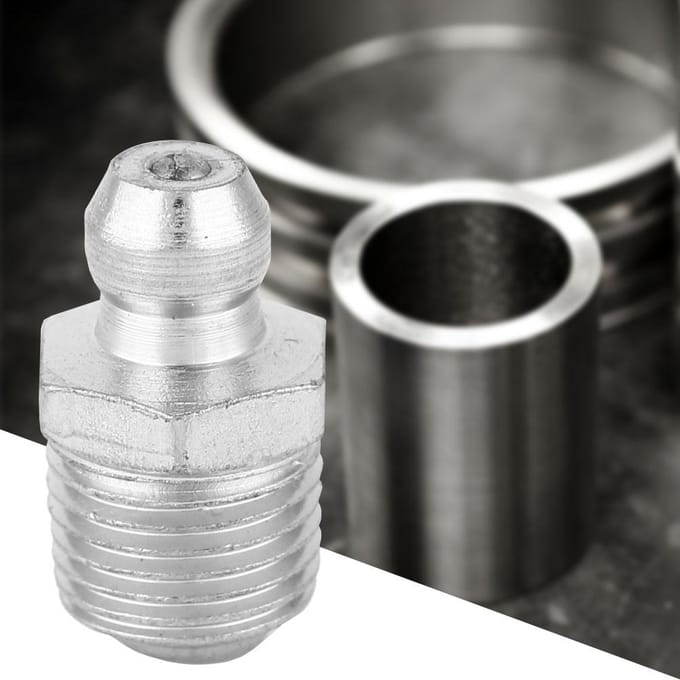 10 stuks M10*1 Robuust en Duurzaam Smeernippel voor Bouwmachines (Direct)