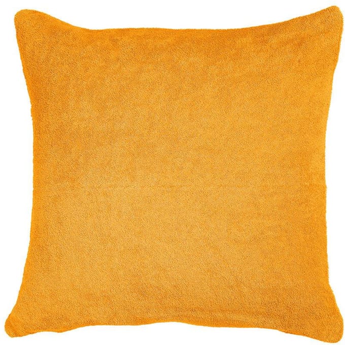 Frotte Kussensloop 50x60cm Oranje Dik KARO - Zacht & Duurzaam