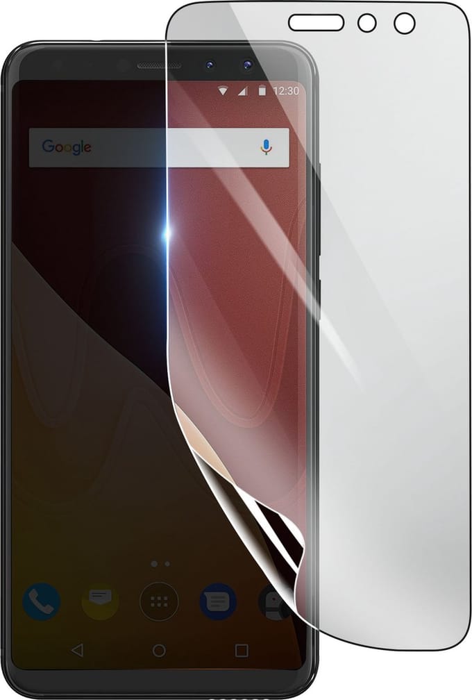 3mk, Geschikt voor Wiko View Prime, Schokbestendige Hydrogel Screenprotector, Transparant