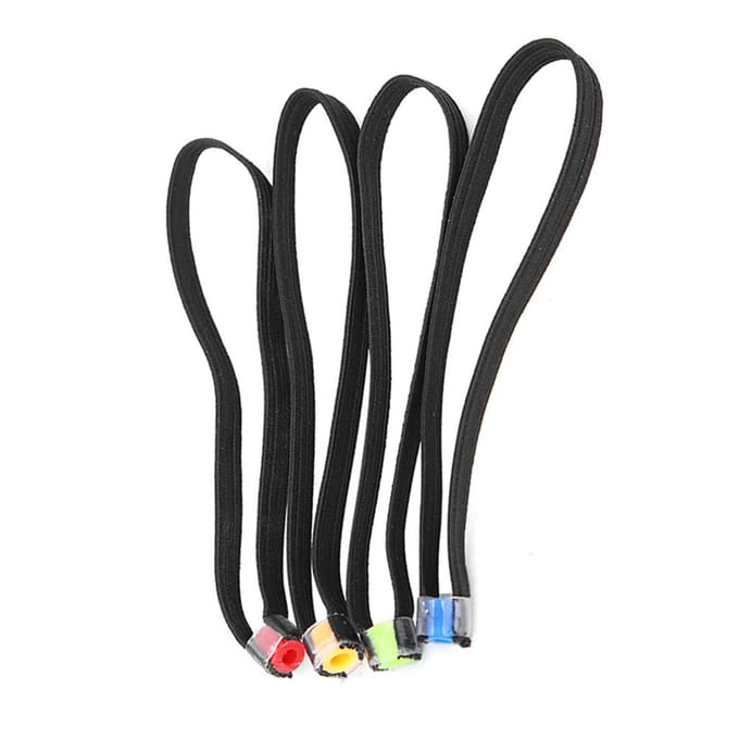4 STUKS Elastisch Stof Lichtgewicht Vislijn Spool Ring Visdraad Lus Tackle Accessoire