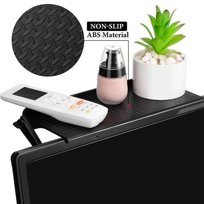 Plank voor router TV-scherm Bovenste plank Verstelbare computermonitor Desktop displaystandaard Opbergrek Houder Home Office Organizer