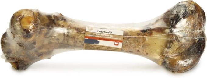 Beeztees Gedroogd Runderbot - hondensnack - 45 cm