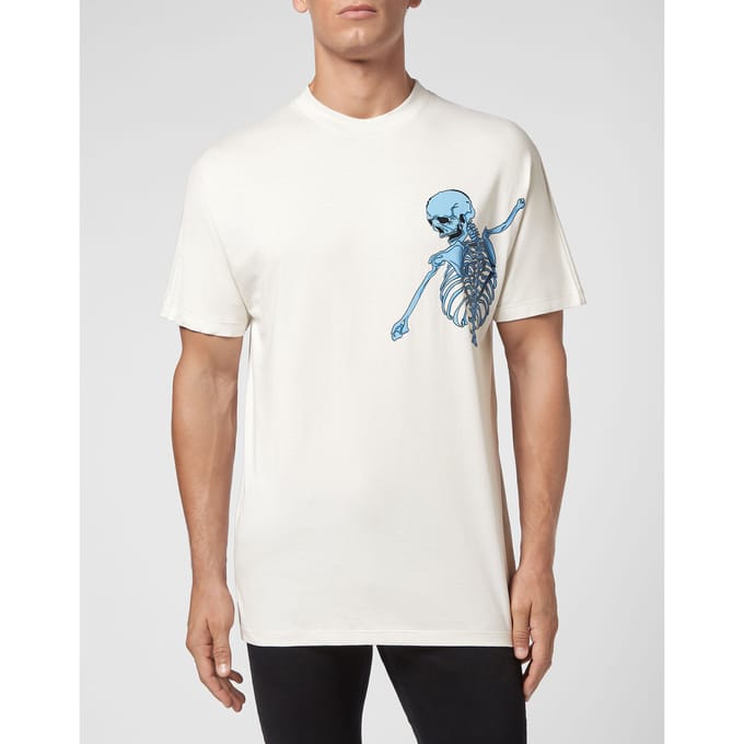 T-Shirt Ronde Hals Skeleton