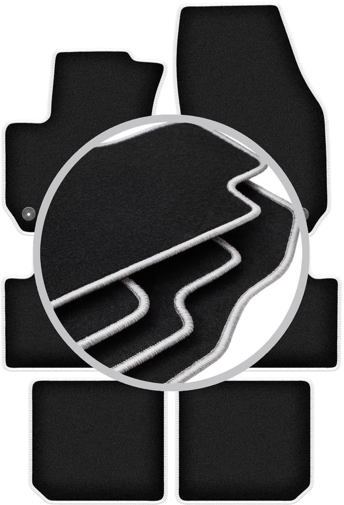 CARLUX-SILVER automatten voor: Opel Zafira B minivan (2005-2014)