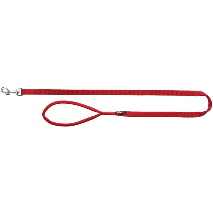 Trixie Premium leash M-L: 1.00 m/20 mm Rood