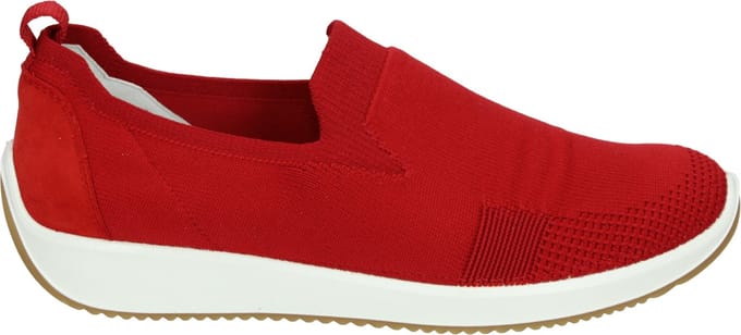 Ara - 1254042 - Instappers - Kleur: Rood - Maat: 42